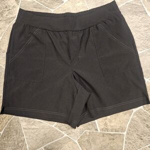 Women's Avalanche Black Shorts